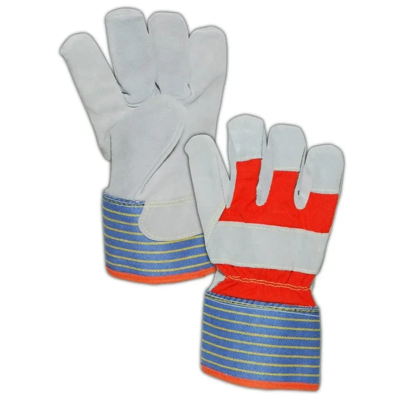 

Resistant Kevlar/HPPE Lined Gloves with a Leather Palm and Safety Cuff (TB25EOCR-XXL) - Cut Level A4, Puncture Level 5