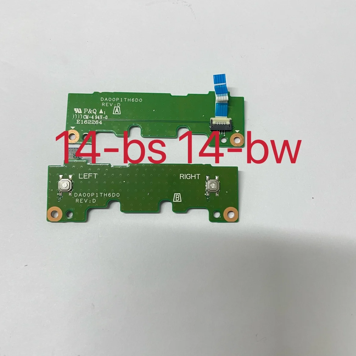 Genuino para HP 14-BW 14-BS TOUCHPAD BUTTON BOARD DA00P1TH6D0