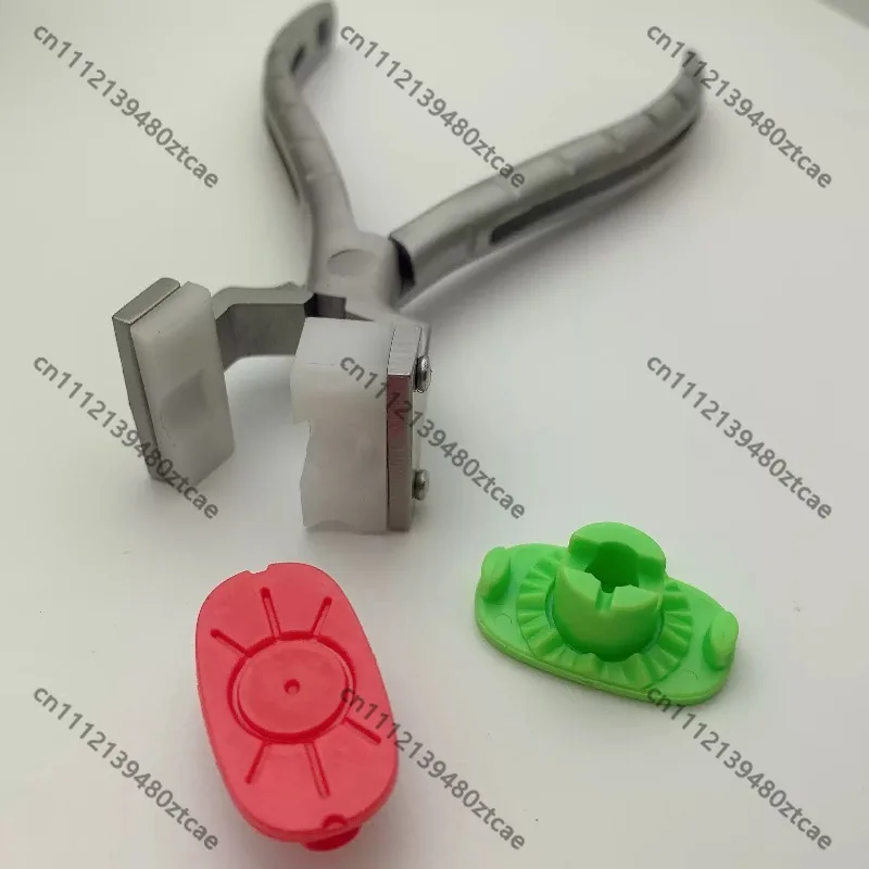 Lens Suction Cup Removal Installation Pliers Hand‑Operated Disassemble Tool For Optical Lens Edger Processing Work