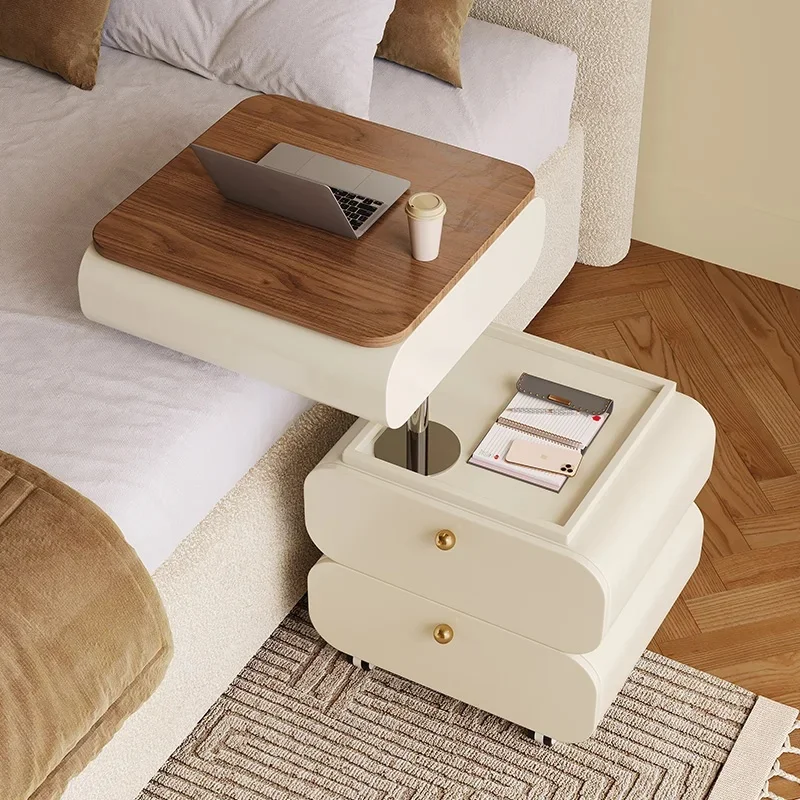 Modern Simple Vanity with Mirror for Dressing Room and Bedroom