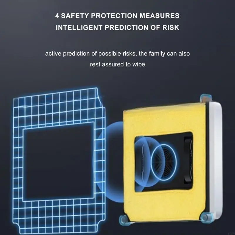   Window Cleaning Robot Intelligent Cleaning with Double Water Sprays Technology