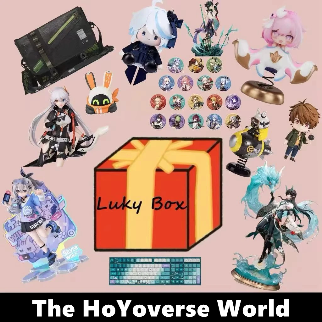 [Original] MiHoYo Game Genshin Impact&Zenless Zone Zero&Honkai Star Rail&Honkai Impact 3RD&Tears of Themis Lucky Box Xmas Gifts
