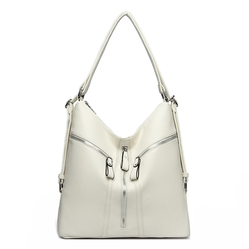 Fashion 3IN1 Women Shoulder Bag Fashion PU Leather Messenger Bag Designer Purse Large Capacity Handbag Travel Bag sac ร main