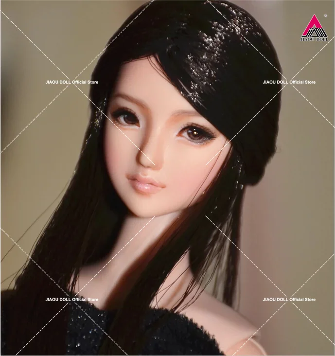 Customized 1/6 Scale Japanese Beauty Girl Obitsu Head Sculpt Head Model For 12