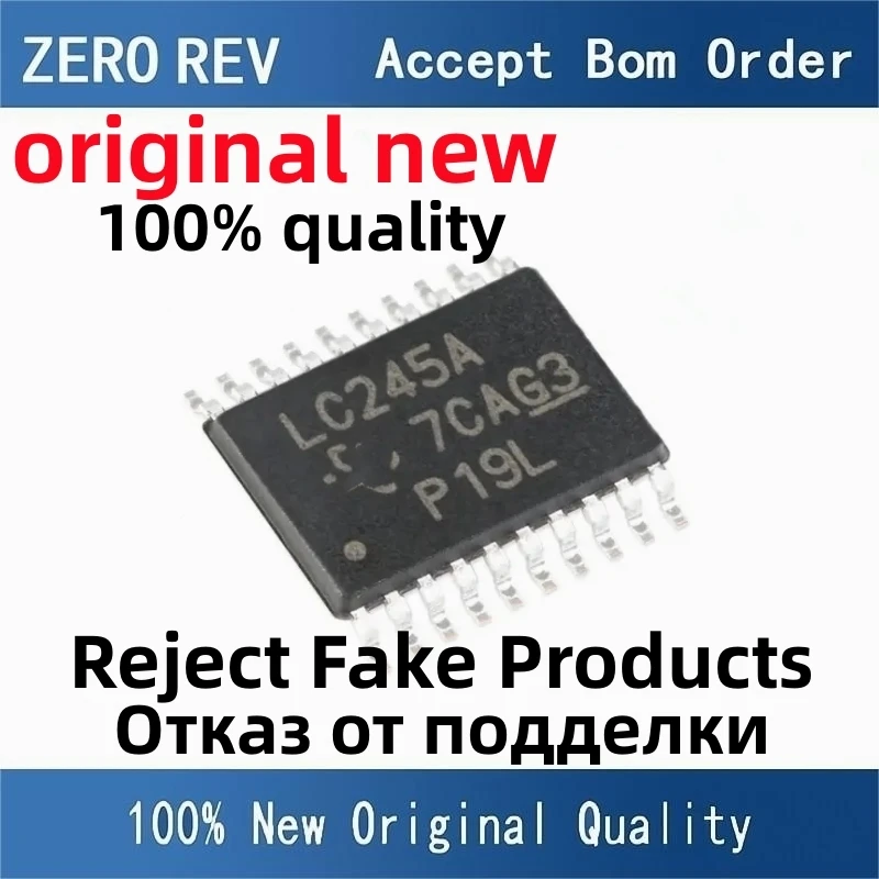 5Pcs 100% New SN74LVC245ADBR LC245A SSOP20 SN74LVC245APWR LC245A TSSOP20 SN74LVC245ANSR LVC245A SOP20 Brand new original chips