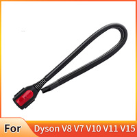 Flat Suction Nozzle Head For Dyson V7 V8 V10 V11 V15 Robot Vacuum Cleaner Replacement Parts Flexible Crevice Tool