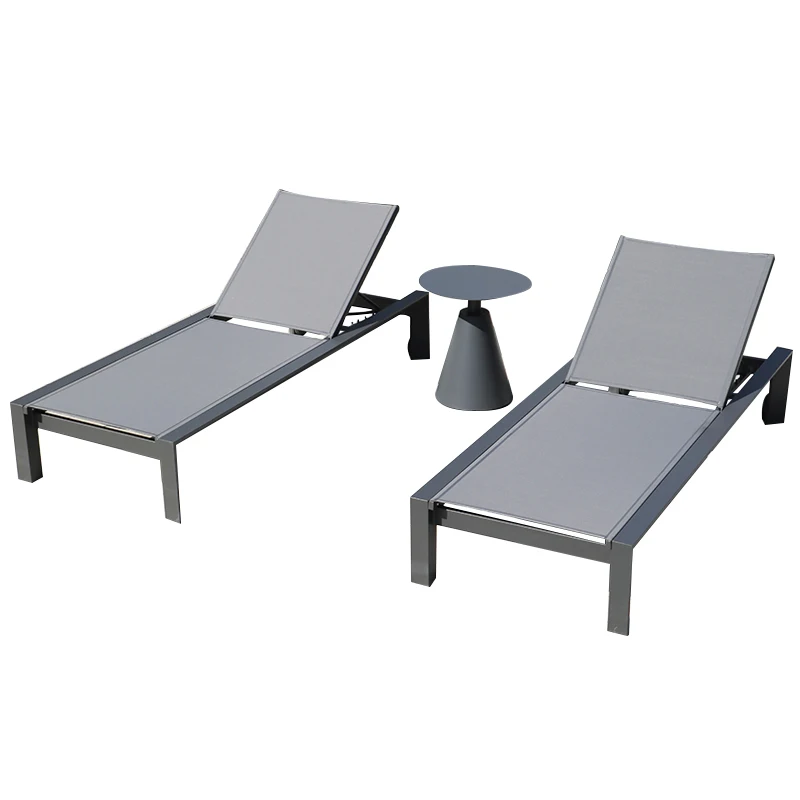 

Hotel B & B beach bed courtyard balcony with back recliner