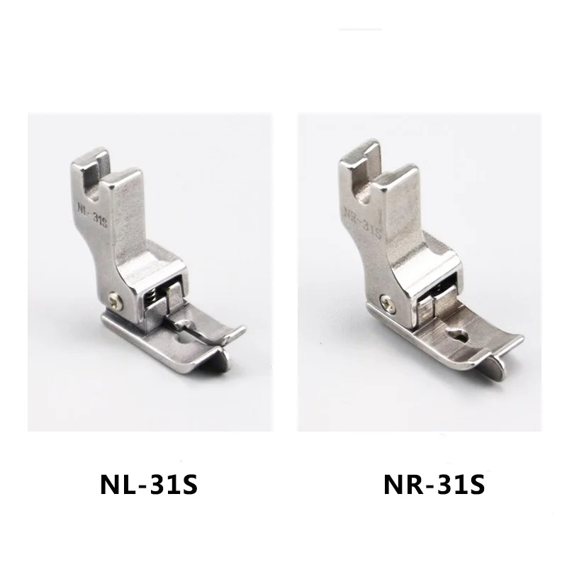 NR-31S NL-31S Right / Left Stitch in Ditch Guide Presser Foot for Industrial Lockstitch Sewing Machine Accessories Pack Waist