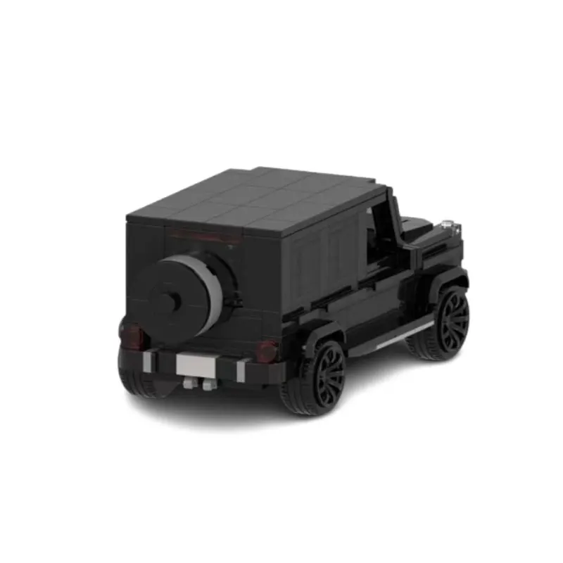 

MOC 498 шт., креативный автомобиль, сделай сам, сборка мелких частиц, строительный блок, образовательная игрушка, модель, подарочный набор, орнамент