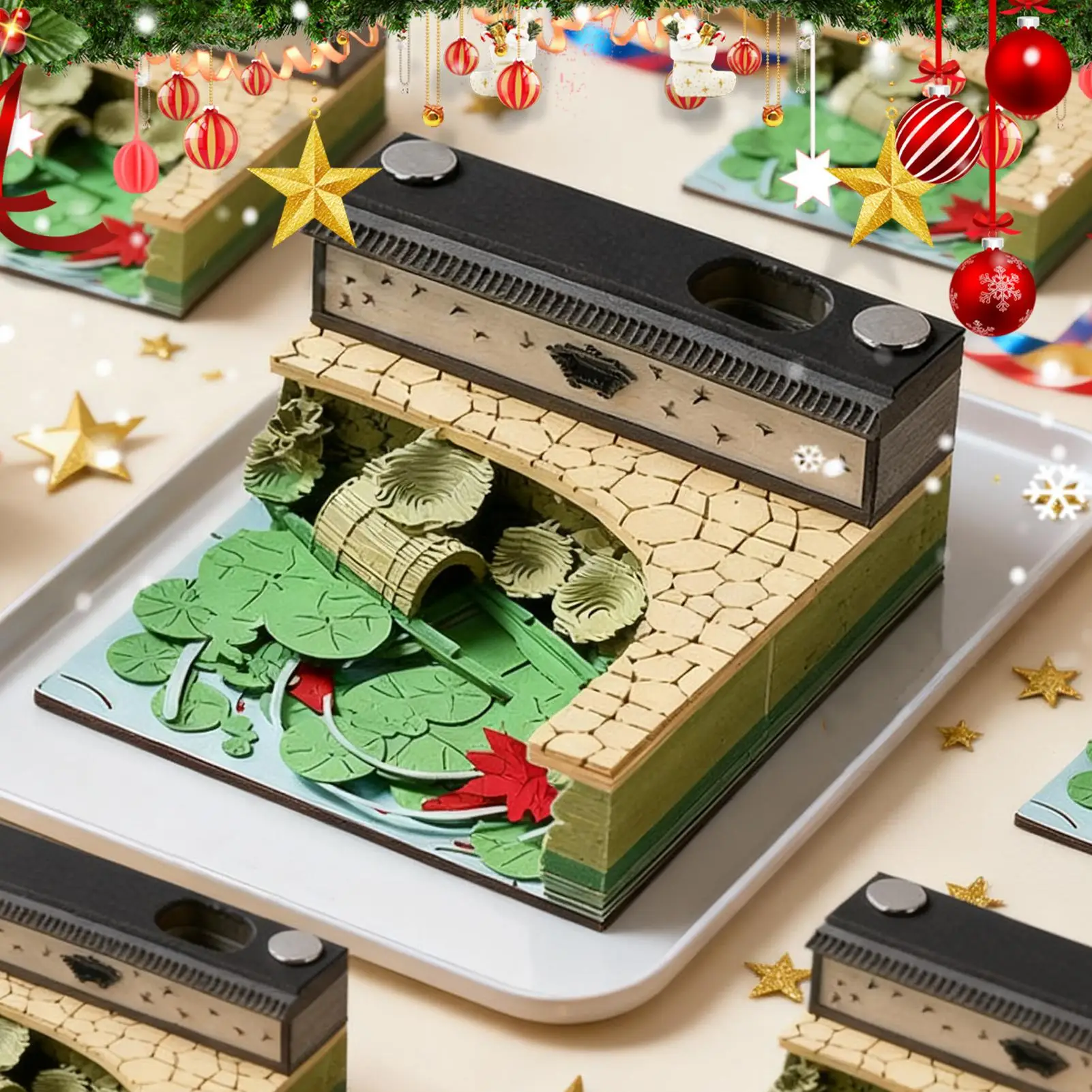 

3D блокнот для заметок, календарь на 2026 год, отрывные бумажные заметки для планирования, ежедневное управление расписанием, домашний декор, организация учебы