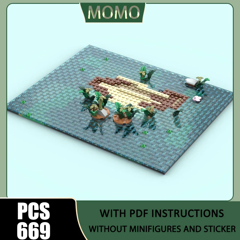 

Movie Model Moc Building Blocks City Base for Dragon Stone Shrine Model Technology Brick Assembly Construction Toy Gifts