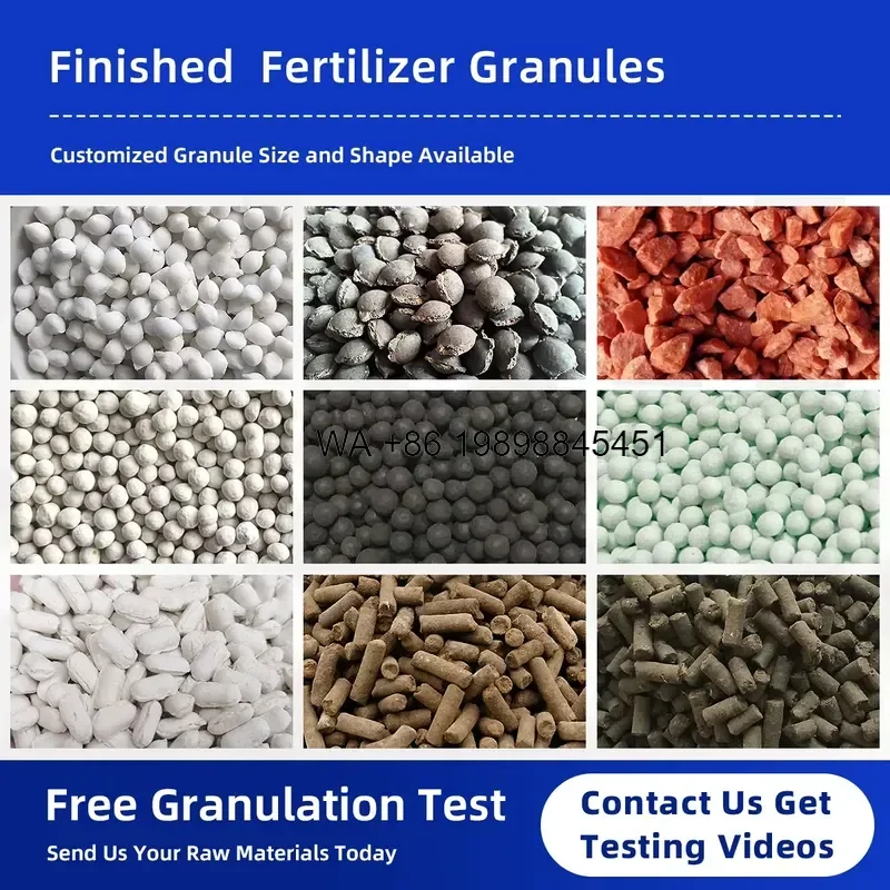 Wmwmnu for Farm Straw Compost Organic Fertilizer Disc Pan Granulator Making
