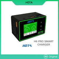 HOTA H6 Pro Duo AC 200W DC 700W 26A Mini Battery Charger 1-6S Lipo NiMh Li-ion Ni-Cd Digital RC Balance Charger Discharger