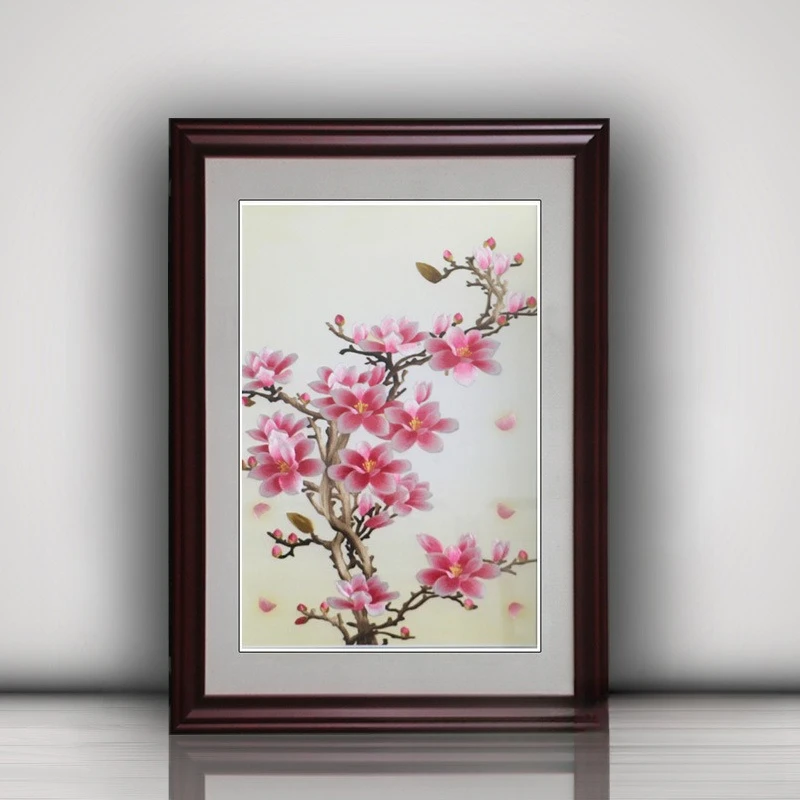 

Finished product, painting living room study framed painting Su