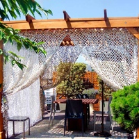 Garden Sunshade Net Outdoor Balcony Patio Sunscreen Summer Pergola White Shade Sails Garden Hang Sunscreen Mesh Net for Decor