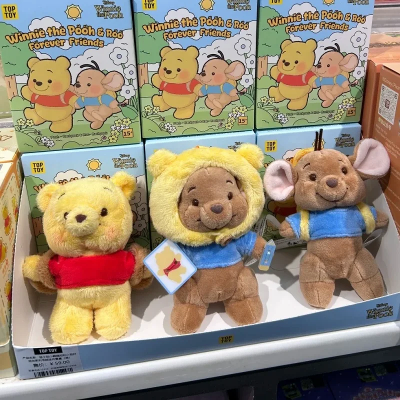 

Новая оригинальная серия Winnie The Pooh & Roo Forever Friends, слепая коробка, кавайная подвеска, загадочная коробка, аниме-фигурка, игрушка, подарки ﻿