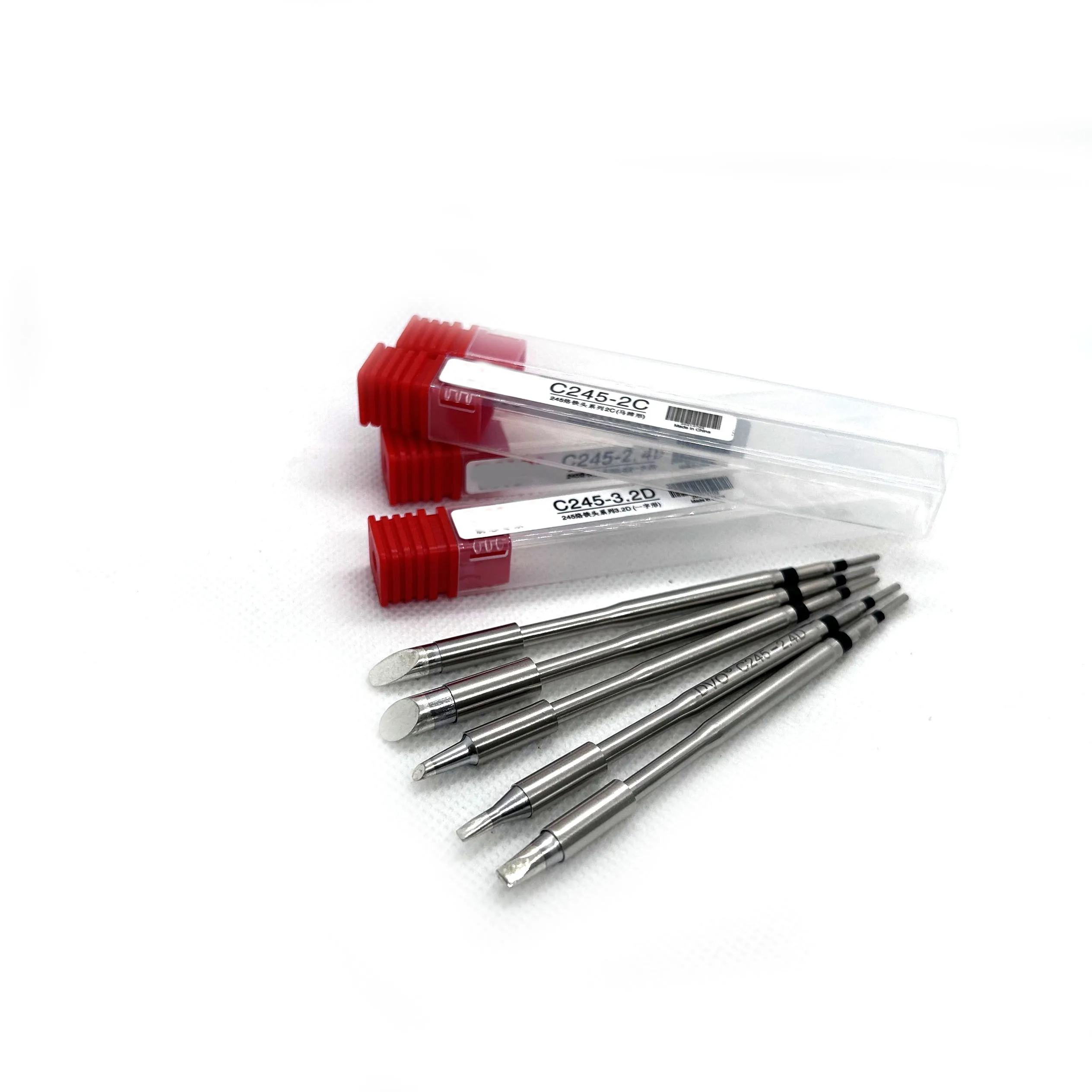 C245 Series Soldering Iron Tips Head C245-4.7K/2.4D/3.2D/2C/5C/6C for JBC Soldering Station Repair Tools for T245 Handle
