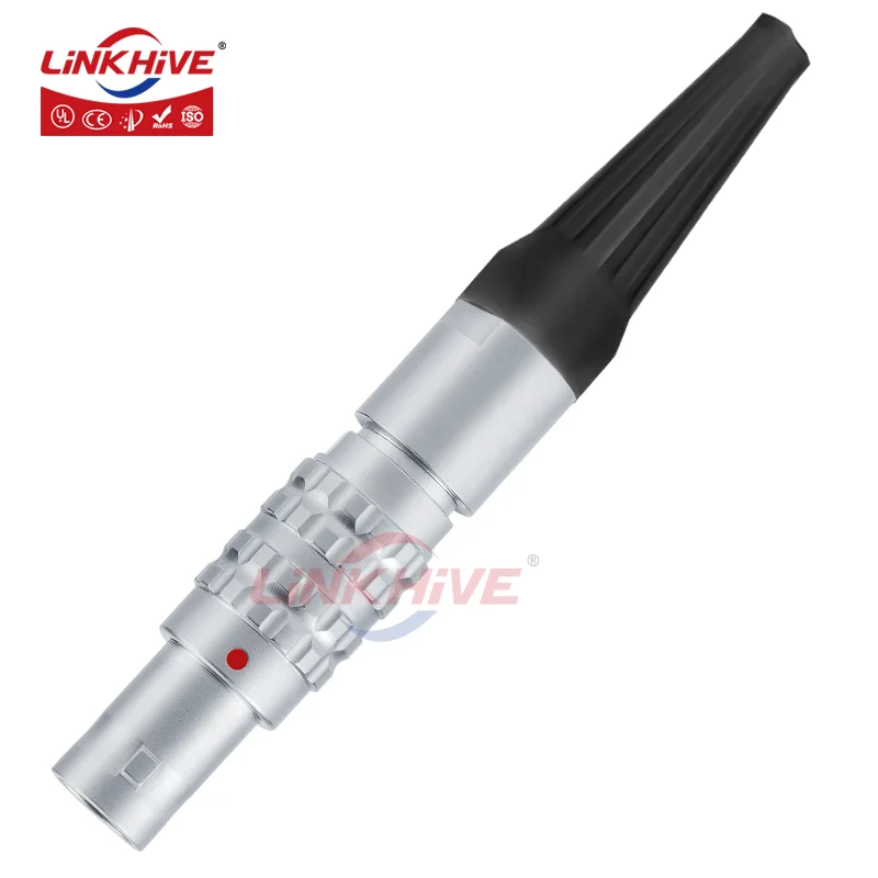 TFG Compatible with LEMO FFG Male Plug Adapter Push Pull Self-locking Connector 0B 1B 2B 3B 2-32Pin for Industrial/Medical/Audio