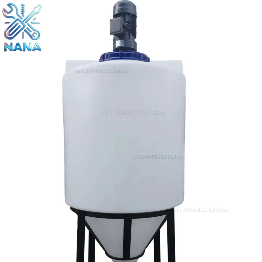200litre Poly Plastic Liquid Storage Chemical Dosing Mixing Tank with Agitator Machine