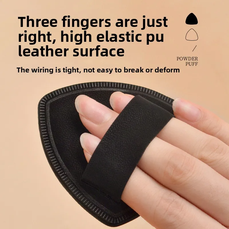 ฟองน้ำแต่งหน้าเนื้อนุ่มแบบพัฟ ชุดฟองน้ำแต่งหน้าแบบยืดหยุ่น รูปทรงมาร์ชเมลโลว์ สำหรับลงรองพื้น แป้งฝุ่น พร้อมกล่อง