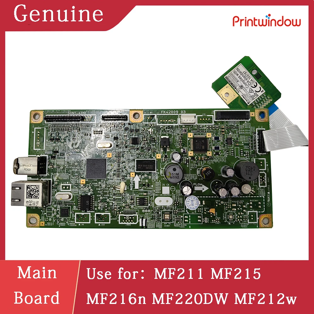 Genuine Disassembly Main Board for Canon MF211 MF215 MF216n MF220DW MF212w Motherboard