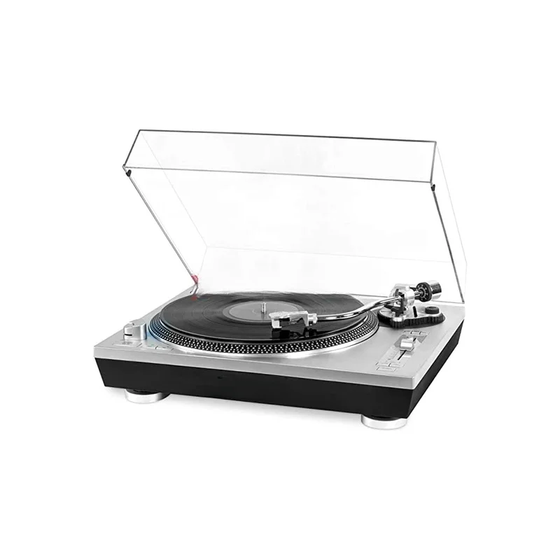 Desktop professional HiFi motorized magnetic Bluetooth vinyl record player LP retro Gramophone