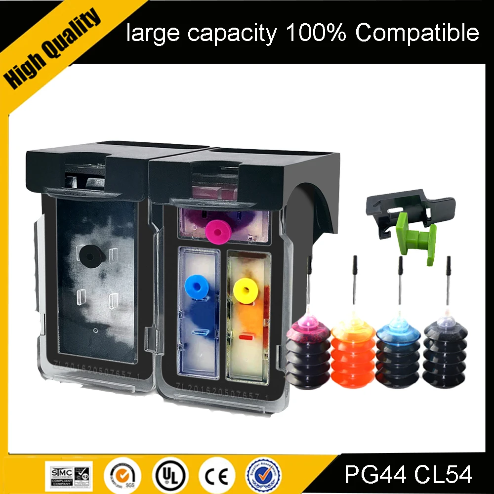 

PG-44 Compatible for canon pg44 cl54 PG-44 black ink cartridge CL-54 color ink cartridge canon printer e471 e201 e401 e402 e3110