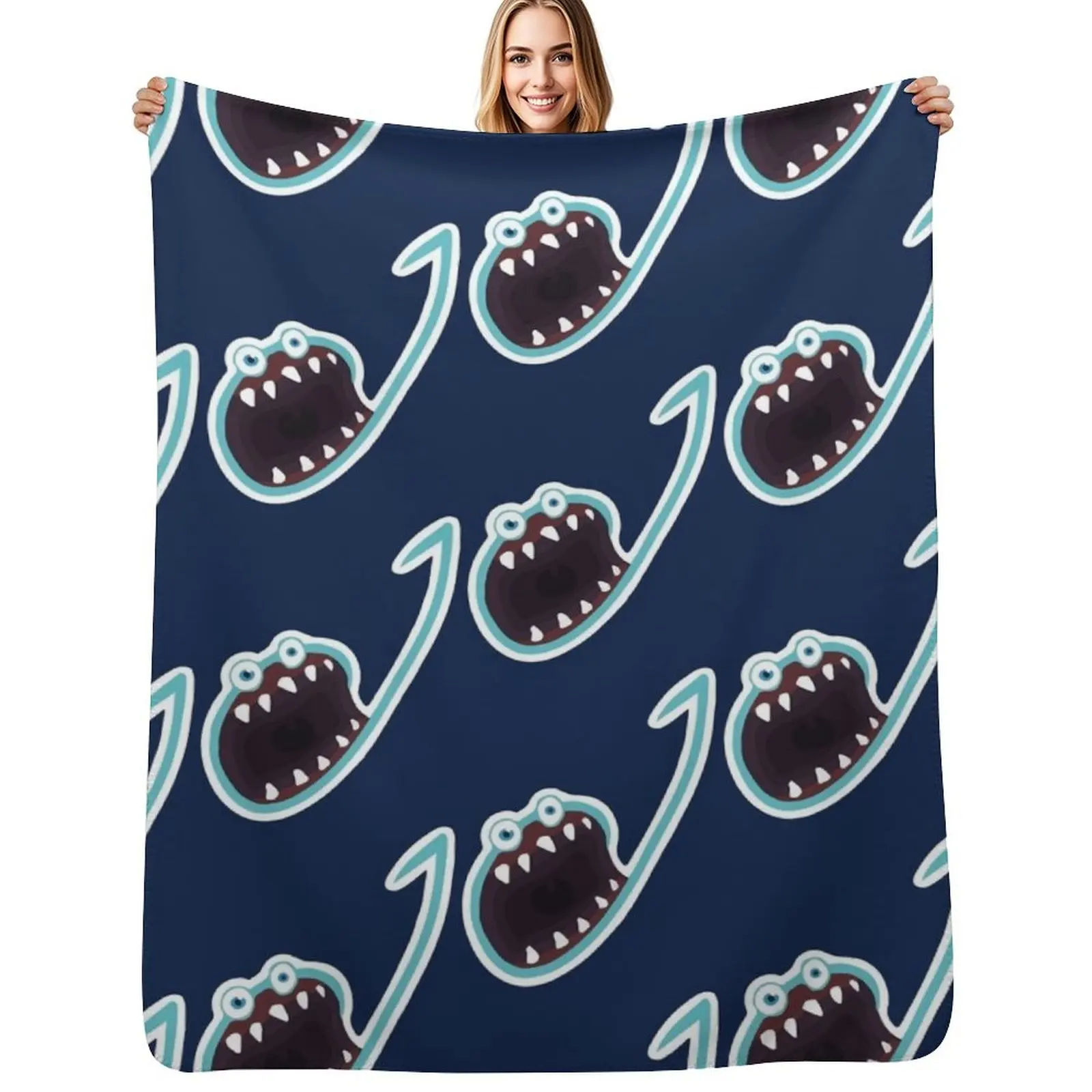 Jerma985 Throw Blanket blankets and throws Extra Large Throw warm winter halloween christmas decoration Heavy Blankets