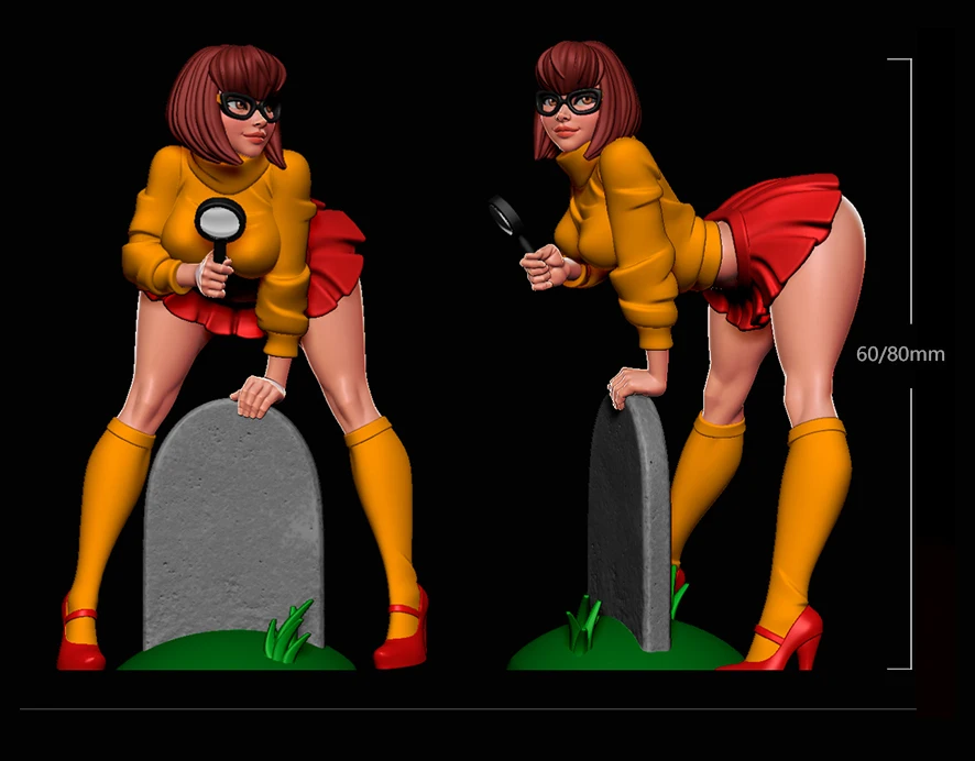 

Наборы моделей из смолы 1/24 60 мм и 1/18 80 мм: Неокрашенная скульптурная фигурка «Прекрасная сексуальная девушка» 470