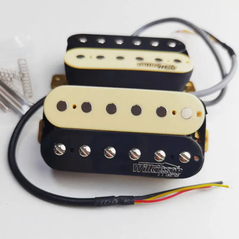 wilkinson zebra color electric guitar Humbucker Pickup WOHZB