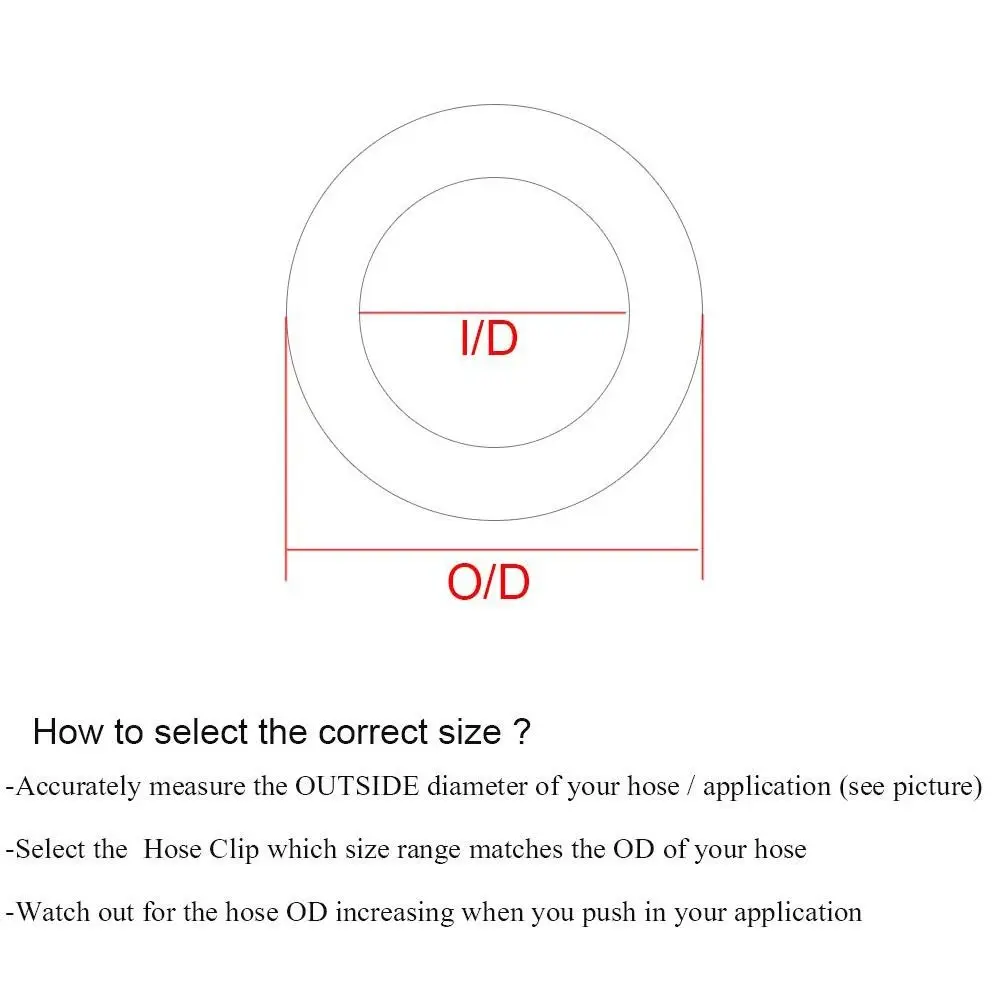 جديد 304 الفولاذ المقاوم للصدأ خرطوم المشابك T بولت مشبك أنابيب قوي أنبوب المشابك