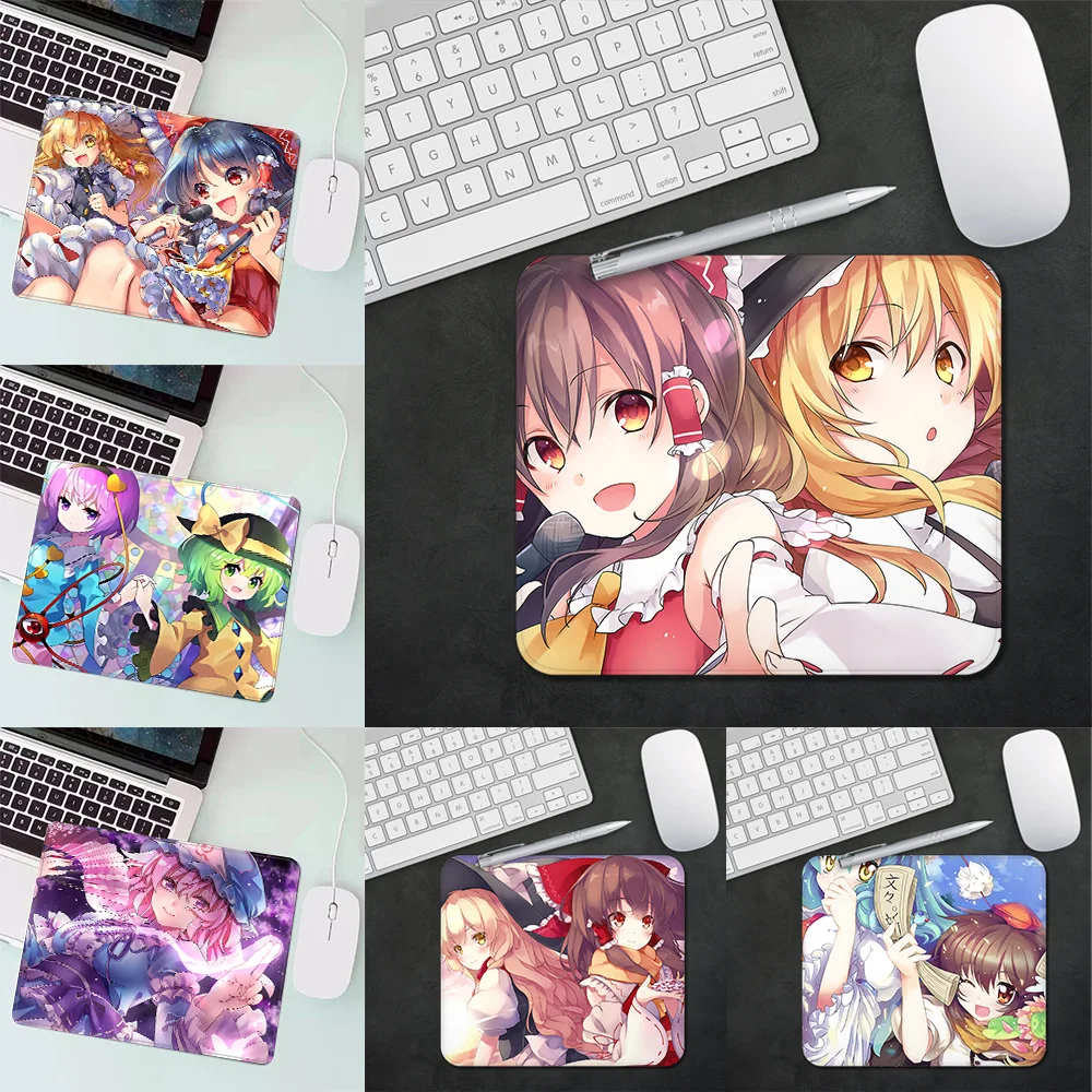 Anime Touhou Project Gaming Mouse Pad XS Small Mousepad For PC Gamer Desktop Decoration Office Mouse Mat Deskmat Rug