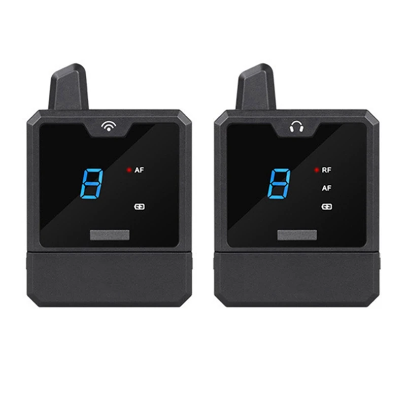 UHF IEM ไร้สาย In-Ear Monitor ระบบเสียง-Mini UHF ชาร์จสําหรับเพลงการตรวจสอบเสียง Live Broadcast