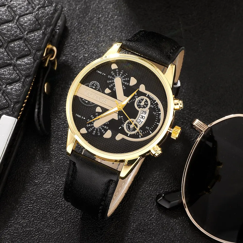 Fashion Date Quartz Men Watches Top Brand Luxury Male Clock Chronograph Sport Mens Wrist Watch Hodinky Relogio Masculino