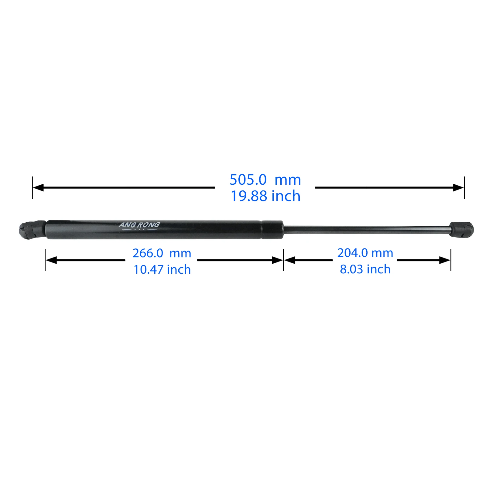 2X For VW Touran 2003-2010 MPV Tailgate Boot Trunk Gas Lifter Struts 1T0827550B