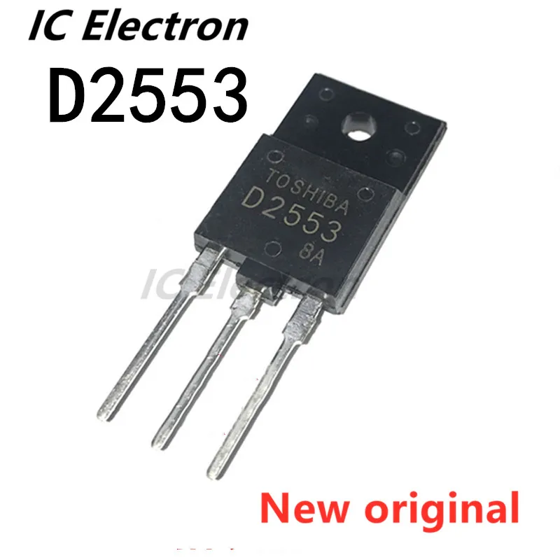 10PCS New original 2SD2553 D2553 TO-3P 8A 1200 v transistor