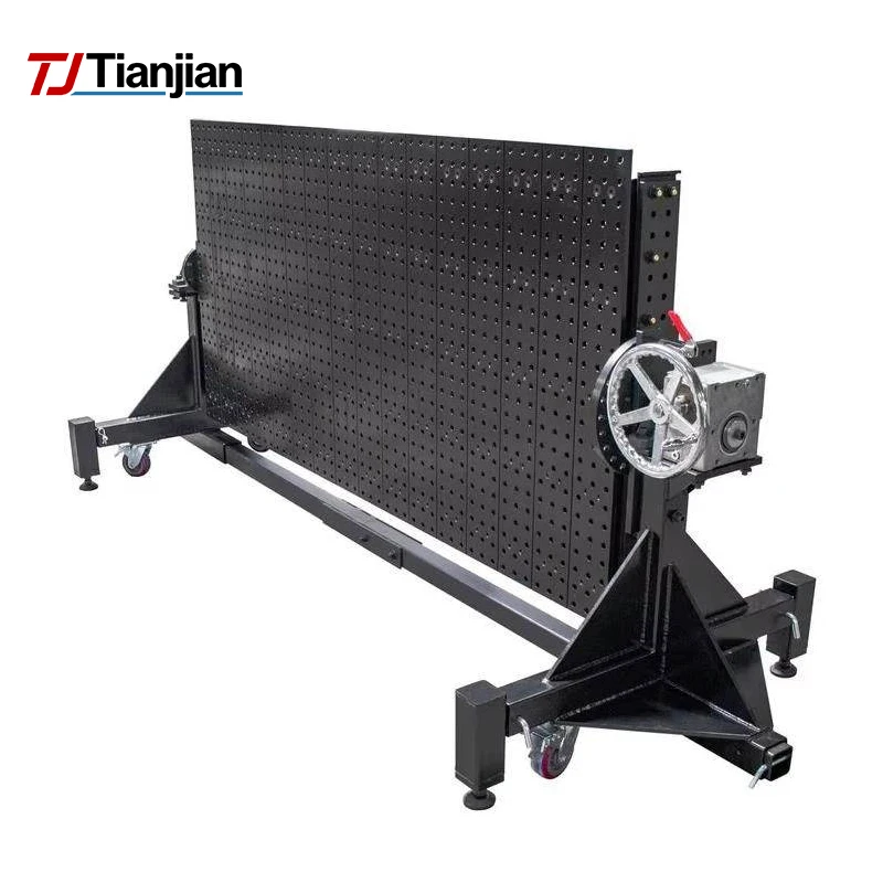 Universal 360 Degrees Manual Rollover Rotary Welding Positioners 360 Degree Rotary for Enhanced Convenience