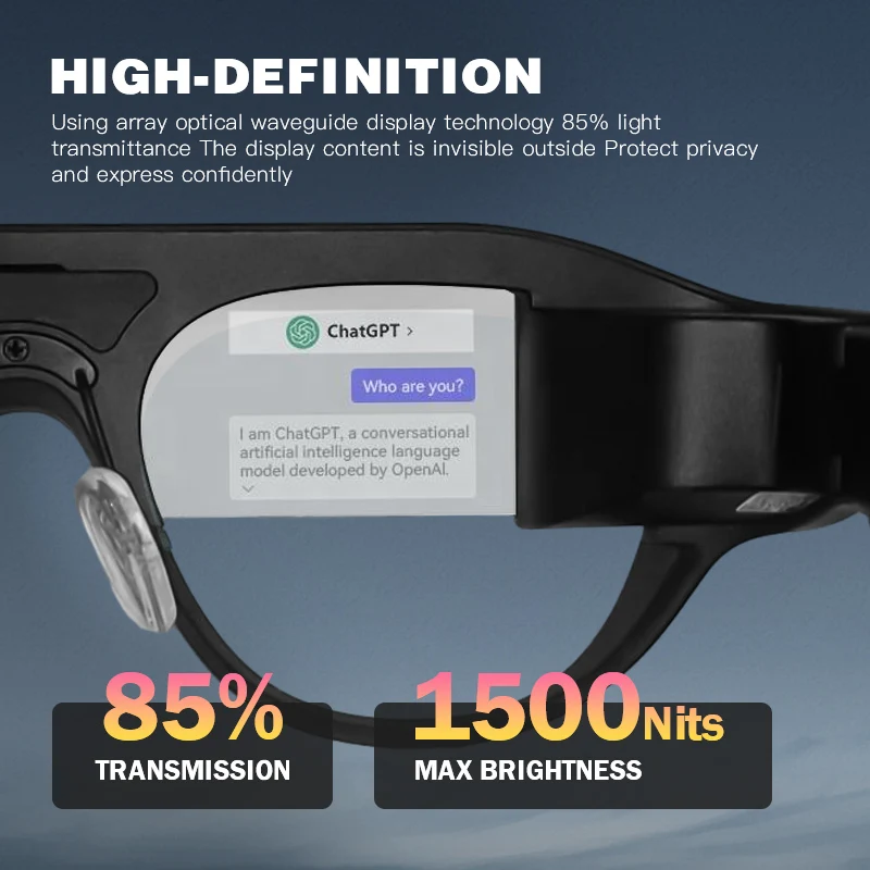 Air Smart AR Glasses Wearable Devices HD Private Viewing Mobile Screen Augmented Reality Projection Game Glasses For Steam Deck