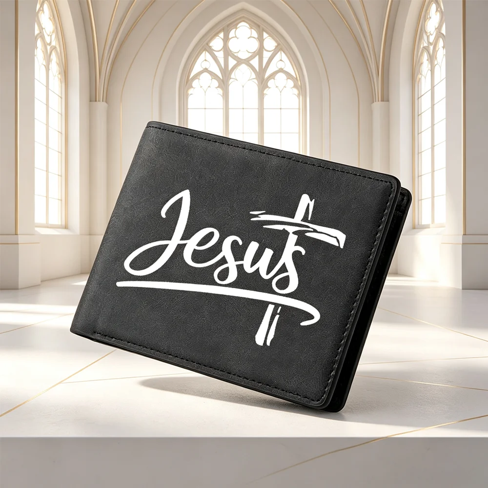 Men's Retro PU Leather Double Fold Wallet Multi-Card Short Style High-Quality Mini Wallet