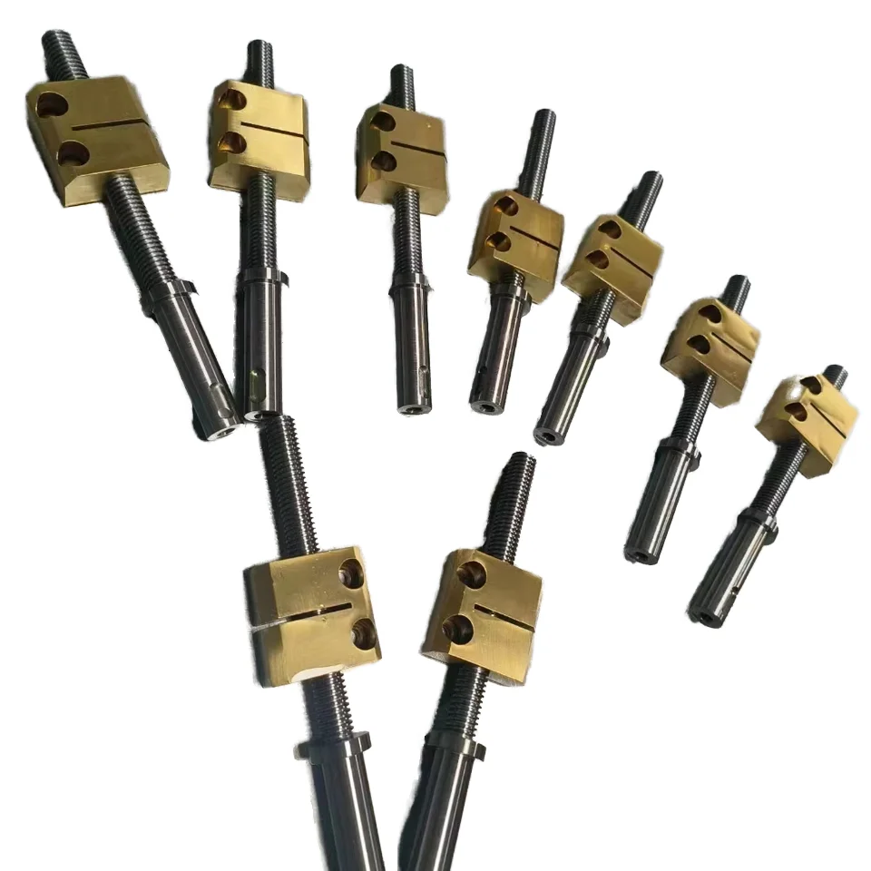 

High Speed Factory Trapezoidal Ball Screw Manufacturing Ball Screw High Precision Good Rigidity For Electronics Industry