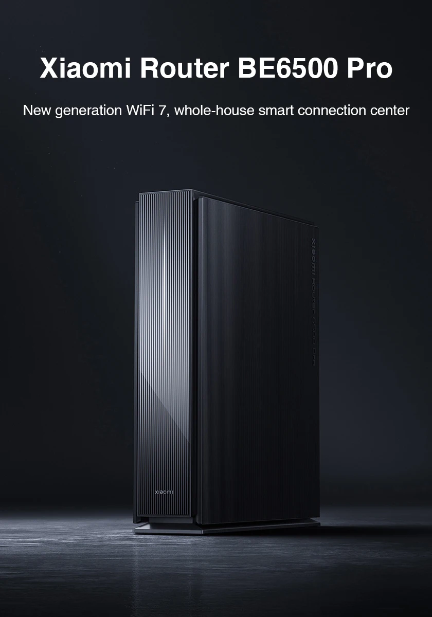 Router Xiaomi BE6500 Pro WiFi 7, 1GB RAM, Hub Gateway, 4 Puertos