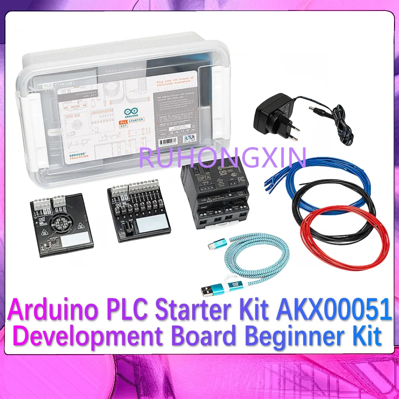 

Стартовый набор Arduino PLC AKX00051, макетная плата, набор для начинающих, оригинал, импортирован из Италии