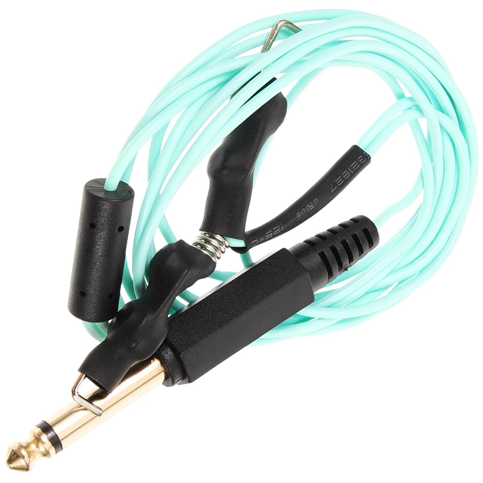 

1pc 1.8M Lengthened Tattoo Hook Line Clip Cord Gold Plated Plug Pure Copper Wire Flexible Soft Waterproof Wear Resistant