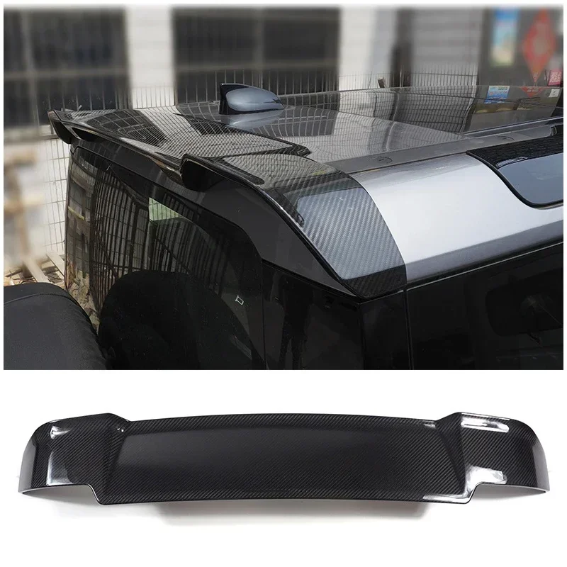 STLFHigh-Performance With Tail Wind Deflector Rear Carbon Fiber Rear Spoiler For Land Rover Defender 90 110 2020-2023