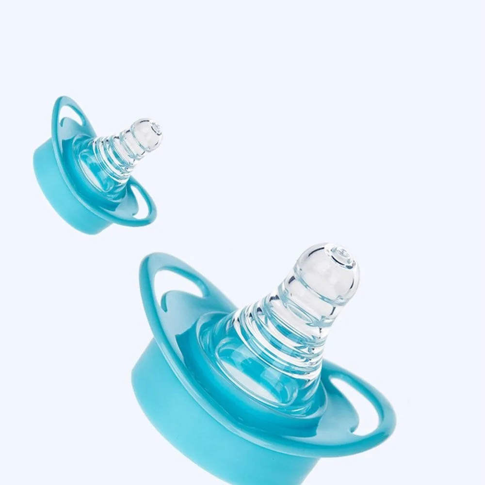 ปลอดภัยวัสดุ Pacifier Medicine Feeder ซิลิโคนเด็ก Gadget เด็กสมาร์ทยาเด็กอุปกรณ์เสริมสีเขียว/สีชมพู/สีฟ้า