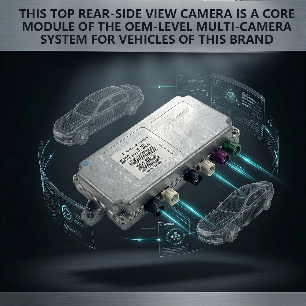 Car 360 Surround View Camera Module for BMW TRSVC ICAM2 Top Rear Side View Control Unit OEM Grade Front Reverse Parking Assistan