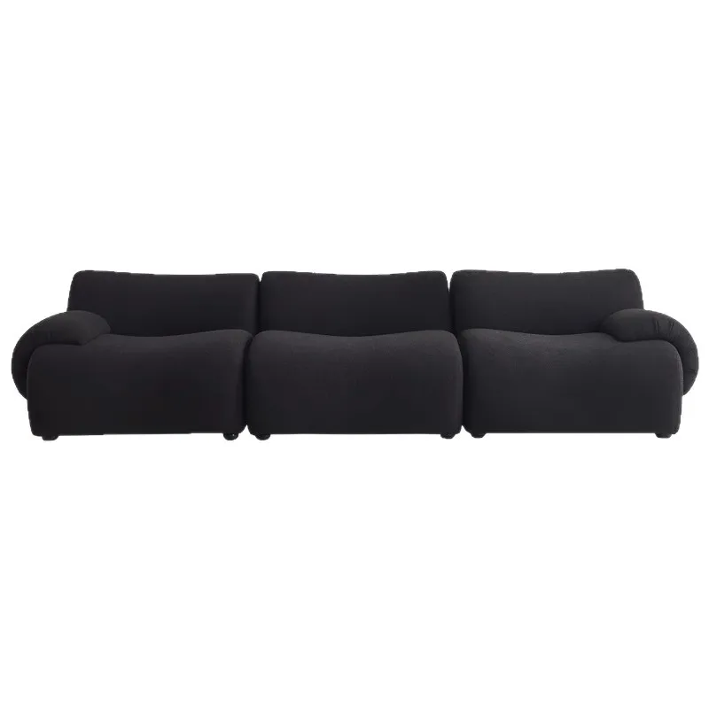 

Minimal vacuum sponge compression sofa