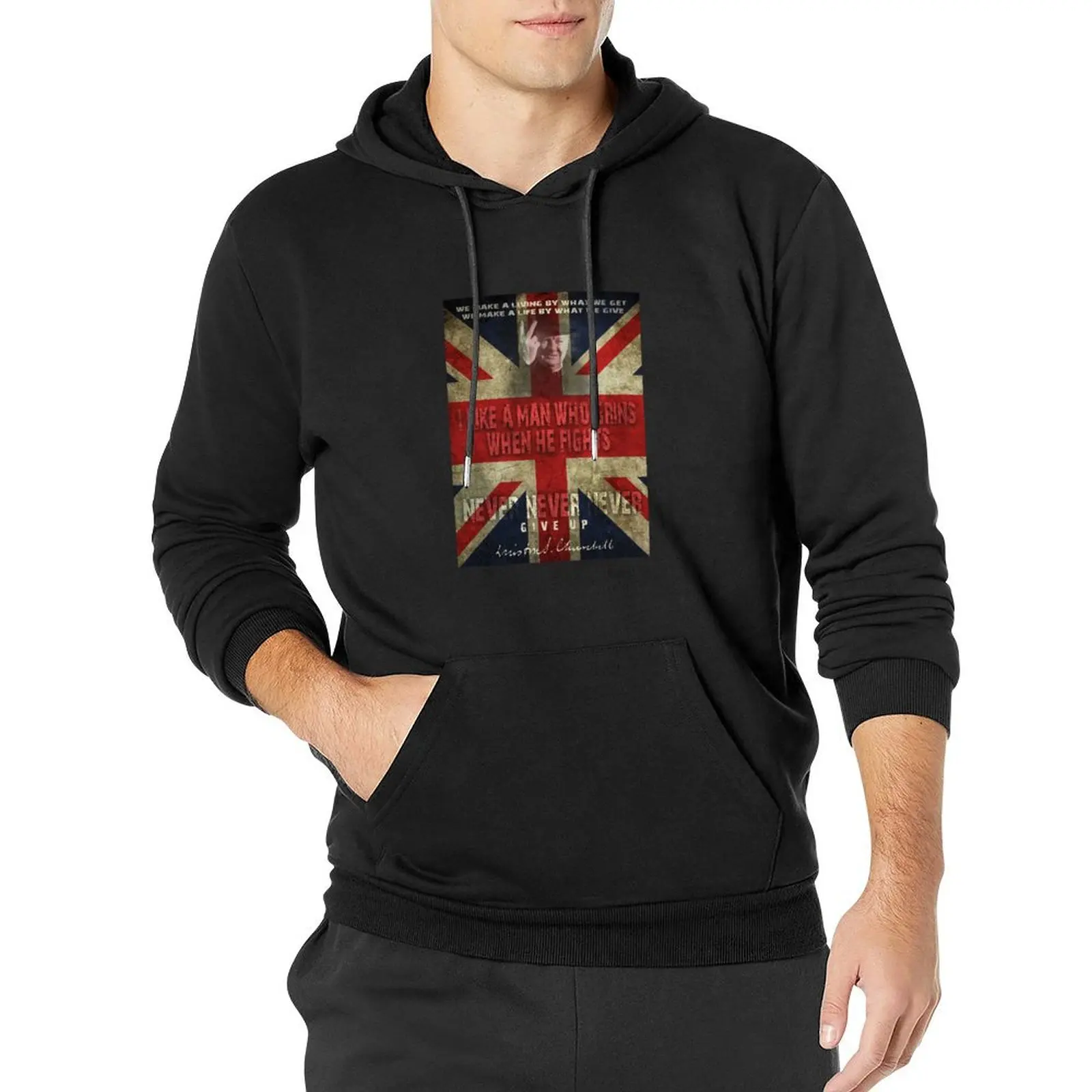 

churchill Pullover Hoodie mens clothes men's clothing men's oversize hoodie