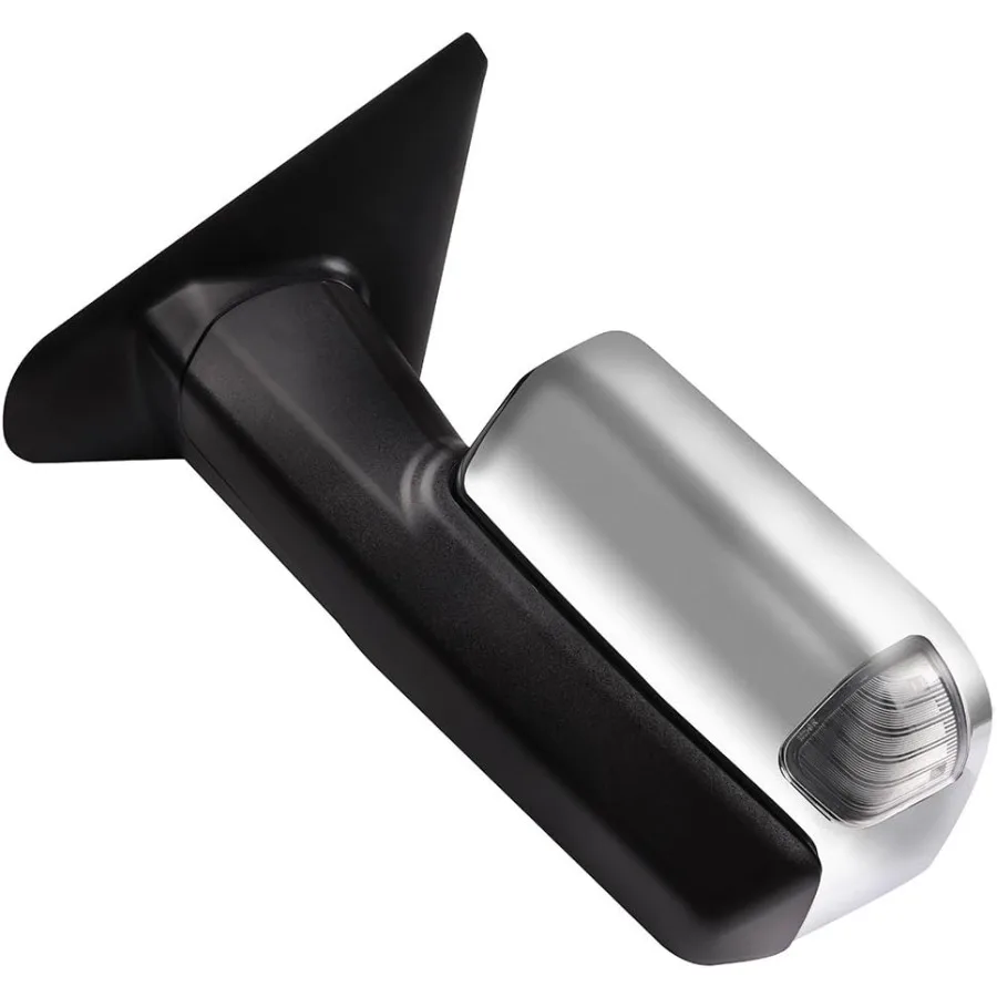 Espelhos de reboque Espelhos de reboque adequados para 2014-2018 Chevy Silverado e GMC Sierra 1500 com espelhos laterais esquerdo e direito aquecidos elétricos