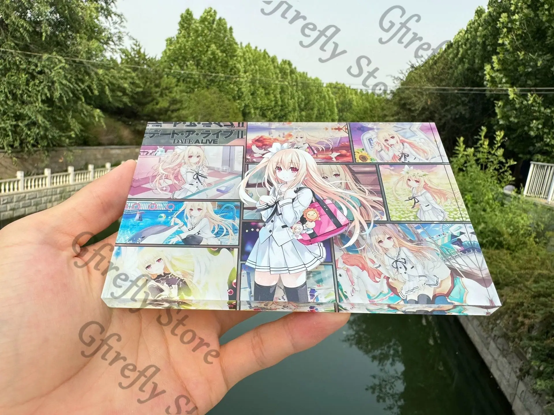 لوحة أنيمي الدائمة من الطوب الأكريليكي لوحة مؤشرة للزملاء تاريخ الطول المباشر ديكور عالي الجودة هدية Mayuri Ambitus #4